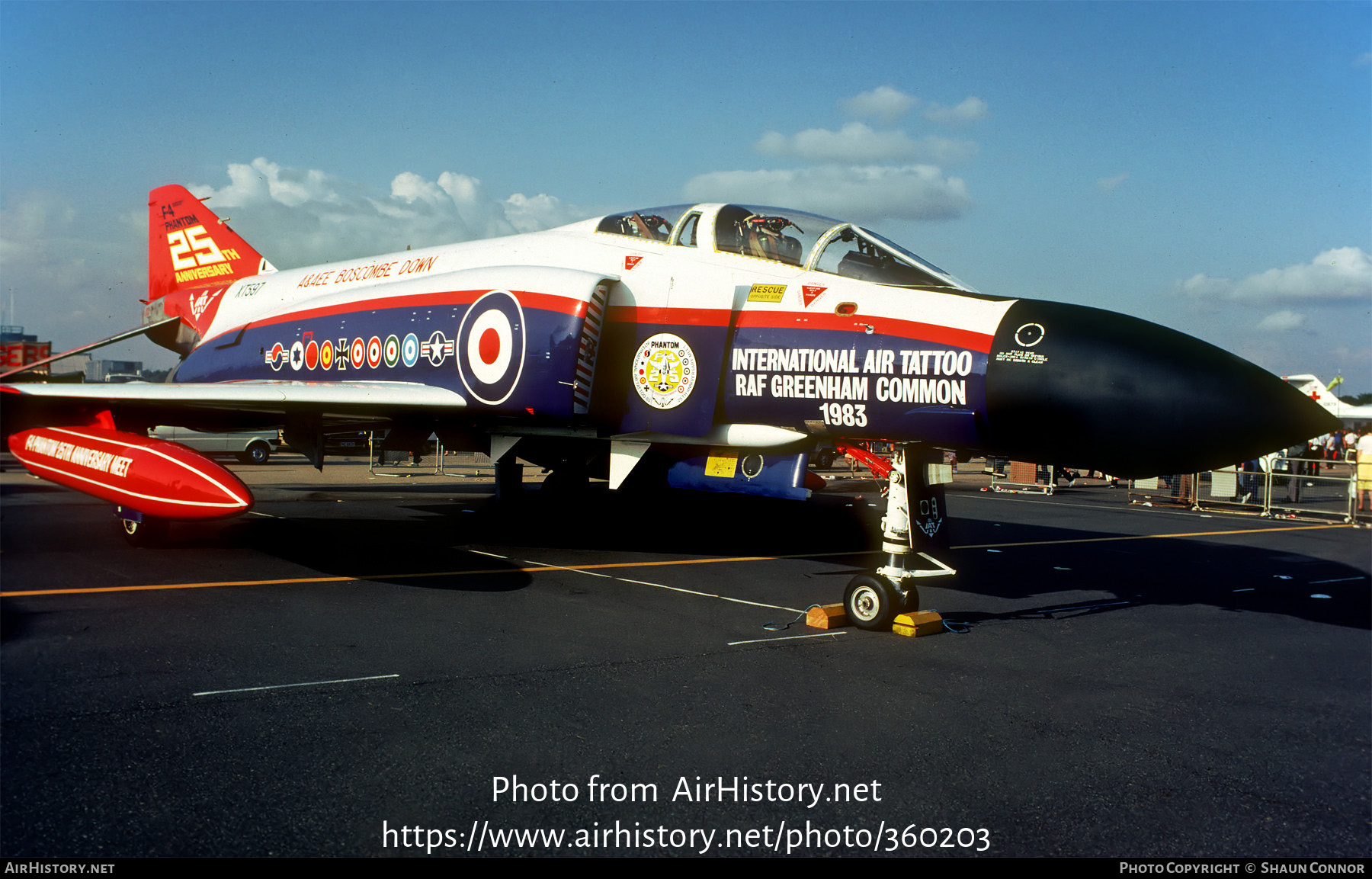 Aircraft Photo of XT597 | McDonnell F-4K Phantom FG1 | UK - Air Force | AirHistory.net #360203