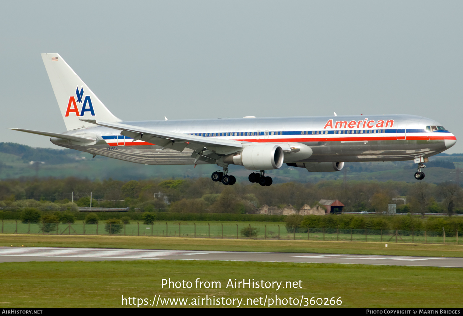 Aircraft Photo of N345AN | Boeing 767-323/ER | American Airlines | AirHistory.net #360266