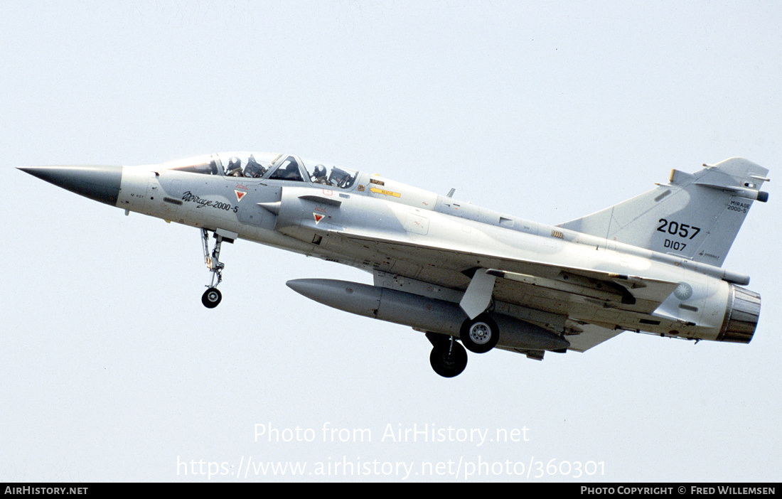 Aircraft Photo of 2057 / DI07 | Dassault Mirage 2000-5DI | Taiwan - Air Force | AirHistory.net #360301