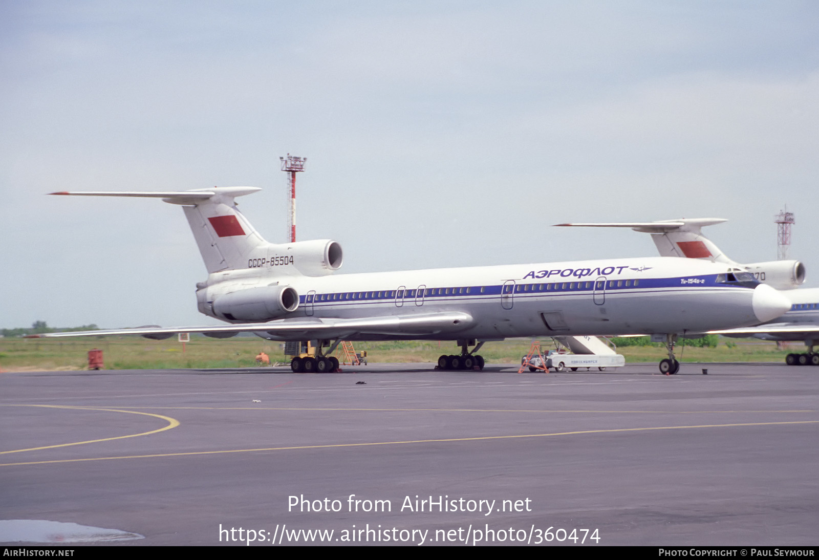 Aircraft Photo of CCCP-85504 | Tupolev Tu-154B-2 | Aeroflot | AirHistory.net #360474