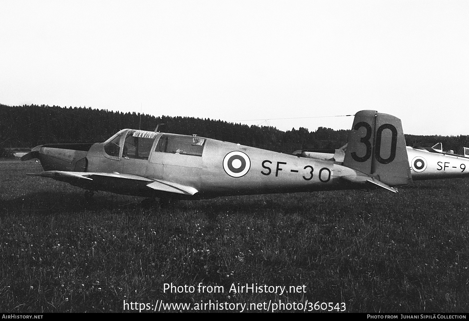 Aircraft Photo of SF-30 | Saab 91D Safir | Finland - Air Force | AirHistory.net #360543