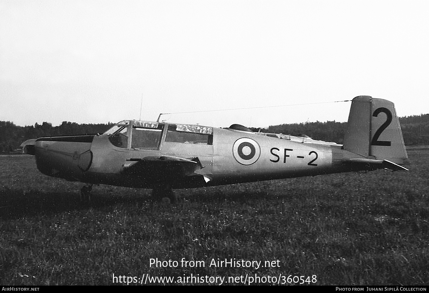 Aircraft Photo of SF-2 | Saab 91D Safir | Finland - Air Force | AirHistory.net #360548