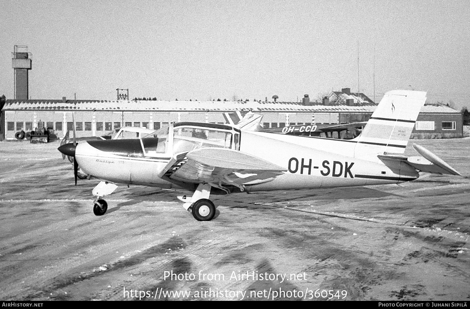 Aircraft Photo of OH-SDK | Socata MS-883 Rallye 115 | AirHistory.net #360549