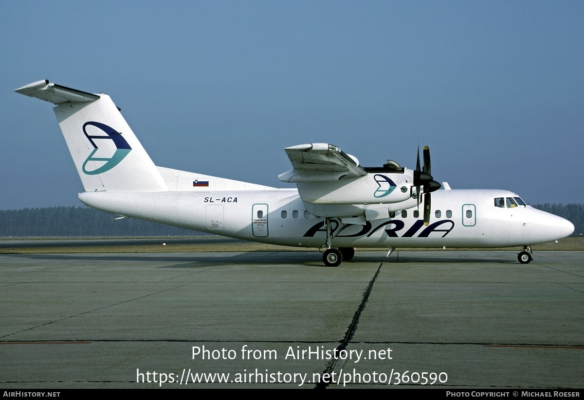 Aircraft Photo of SL-ACA | De Havilland Canada DHC-7-102 Dash 7 | Adria Airways | AirHistory.net #360590