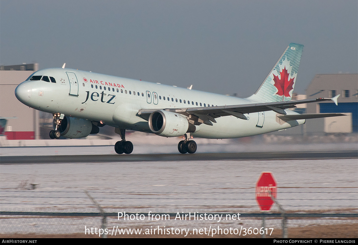 Aircraft Photo of C-FPWD | Airbus A320-211 | Air Canada Jetz | AirHistory.net #360617