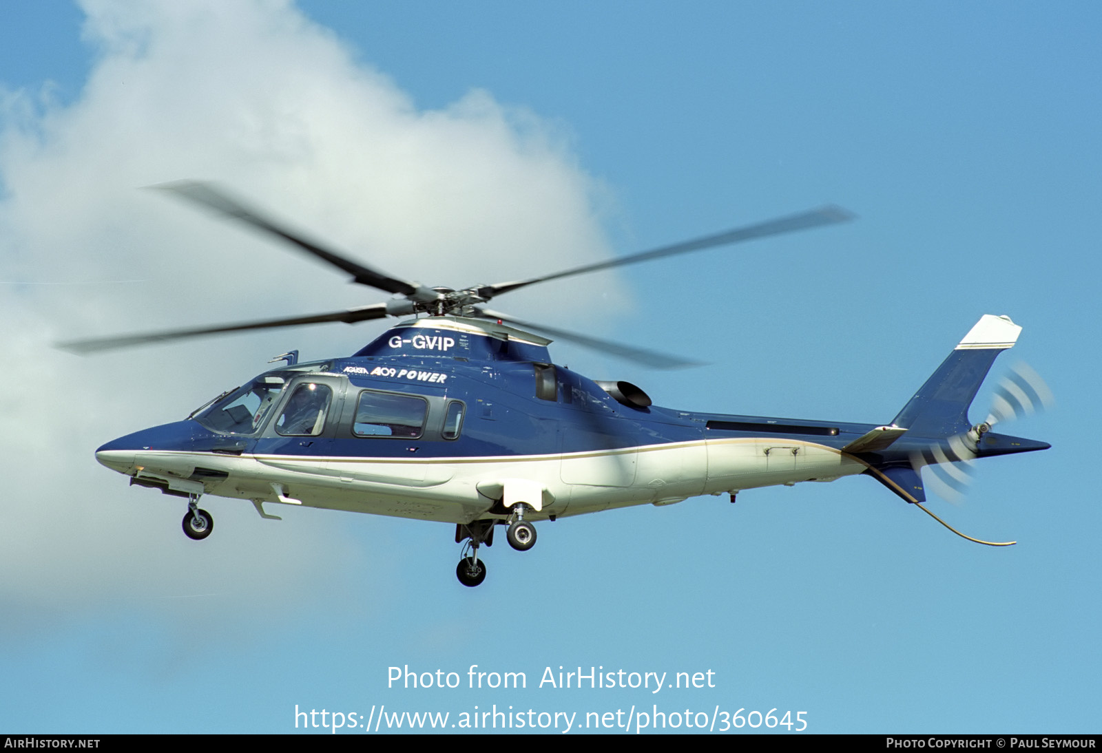 Aircraft Photo of G-GVIP | Agusta A-109E Power | AirHistory.net #360645