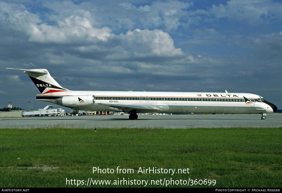 Aircraft Photo of N914DL | McDonnell Douglas MD-88 | Delta Air Lines | AirHistory.net #360699