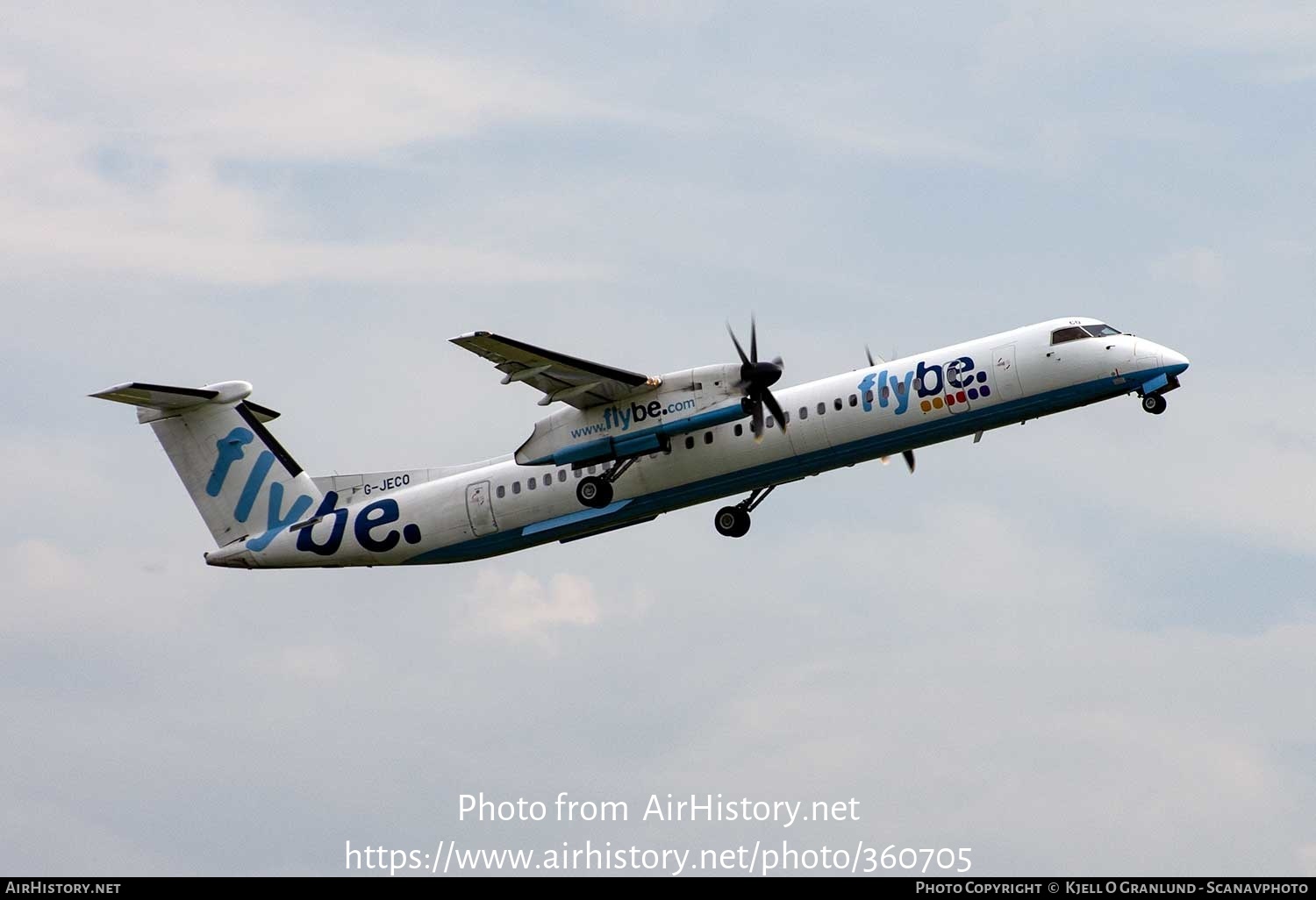 Aircraft Photo of G-JECO | Bombardier DHC-8-402 Dash 8 | Flybe | AirHistory.net #360705