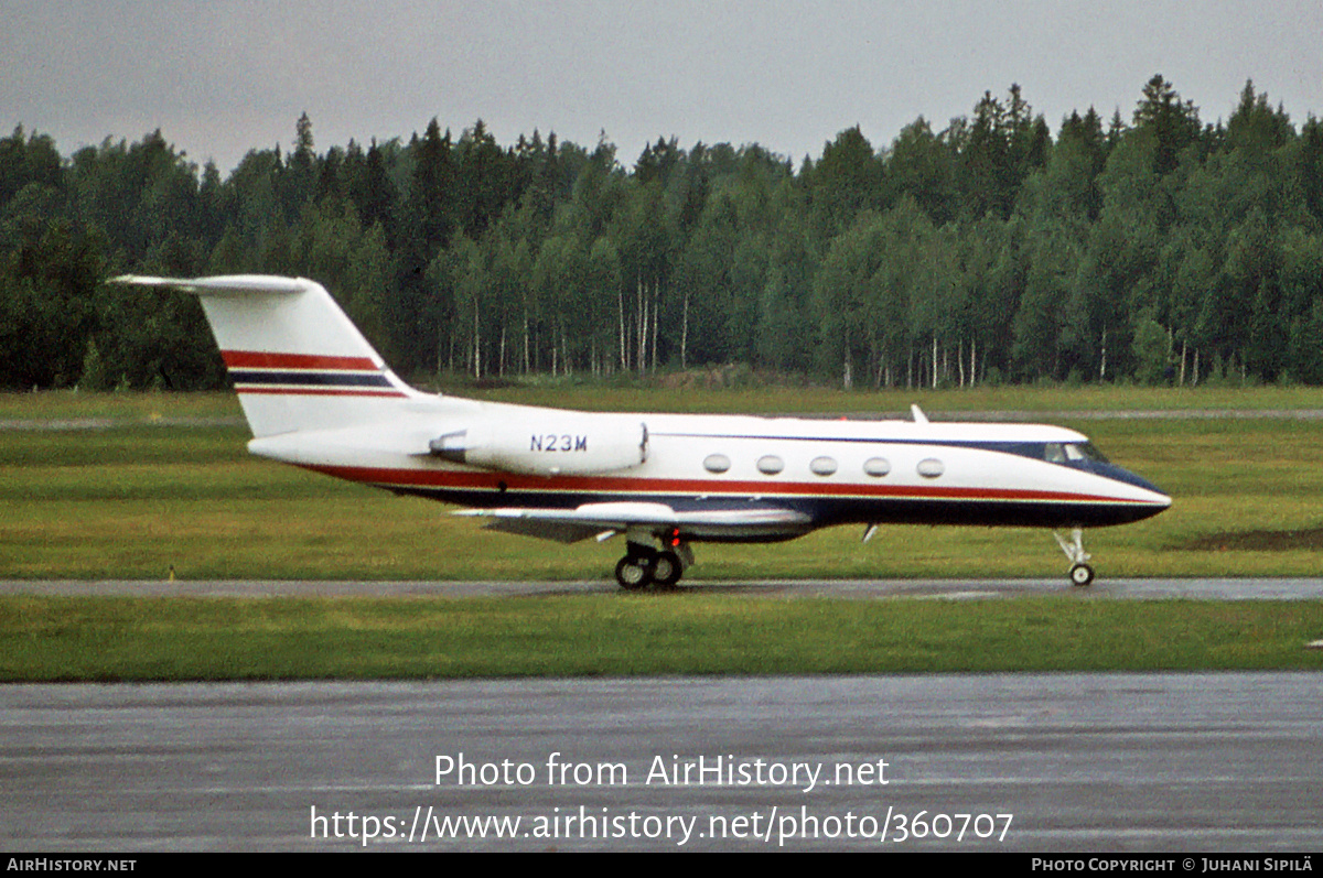 Aircraft Photo of N23M | Grumman American G-1159 Gulfstream II | AirHistory.net #360707