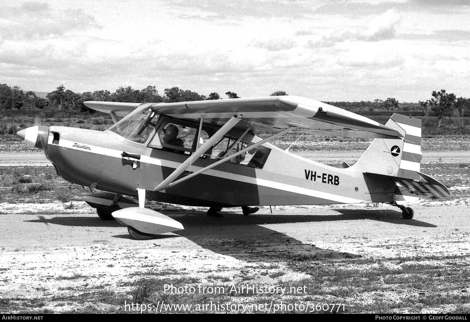 Aircraft Photo of VH-ERB | Bellanca 8KCAB Decathlon | AirHistory.net #360771