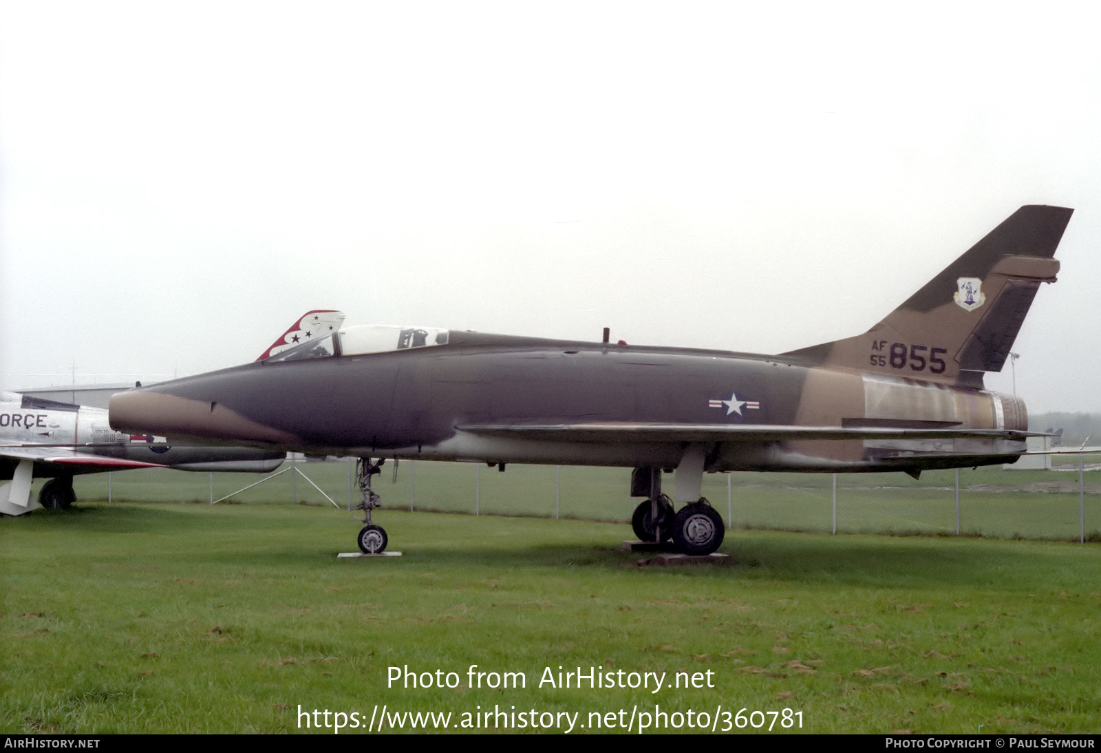 Aircraft Photo of 55-2855 / AF55-855 | North American F-100D Super Sabre | USA - Air Force | AirHistory.net #360781