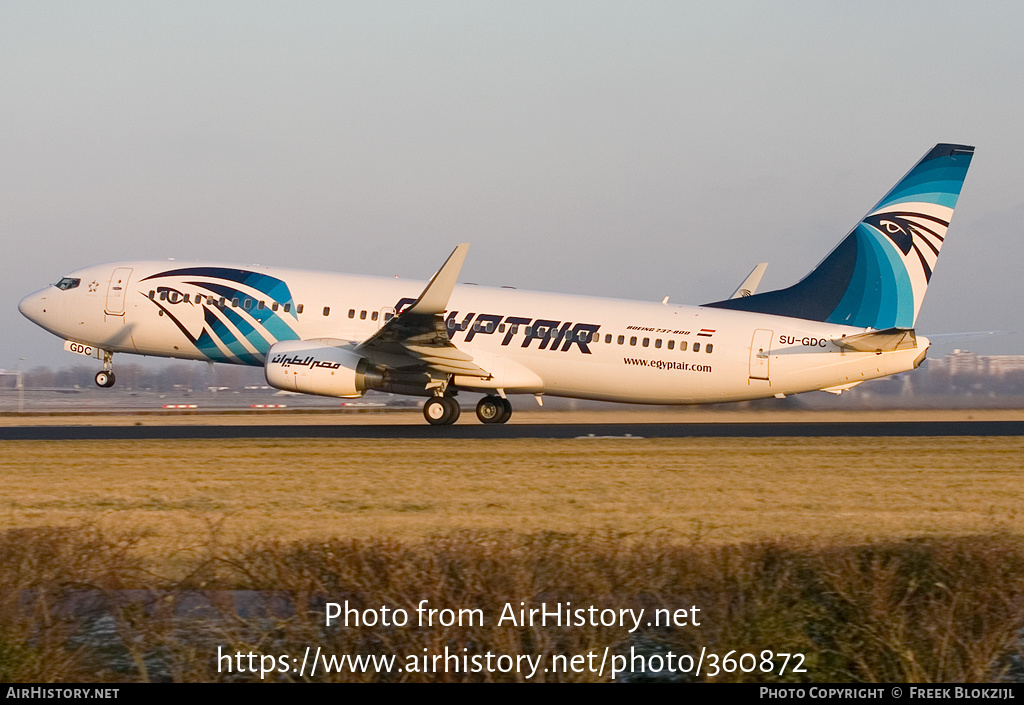 Aircraft Photo of SU-GDC | Boeing 737-866 | EgyptAir | AirHistory.net #360872