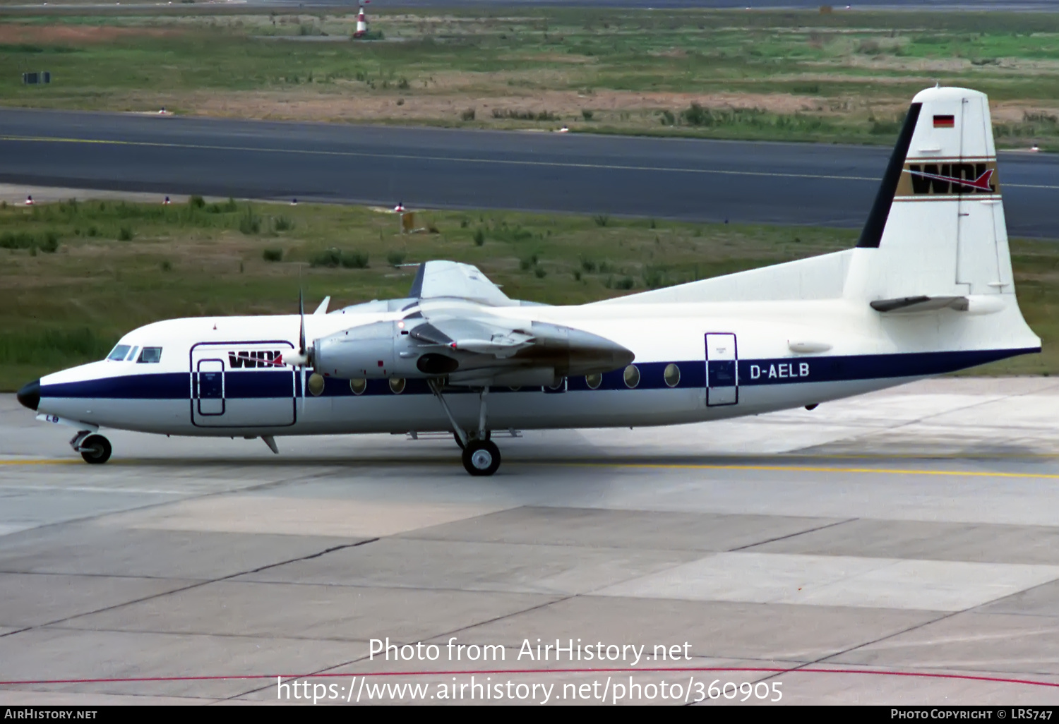 Aircraft Photo of D-AELB | Fokker F27-600 Friendship | WDL Aviation | AirHistory.net #360905