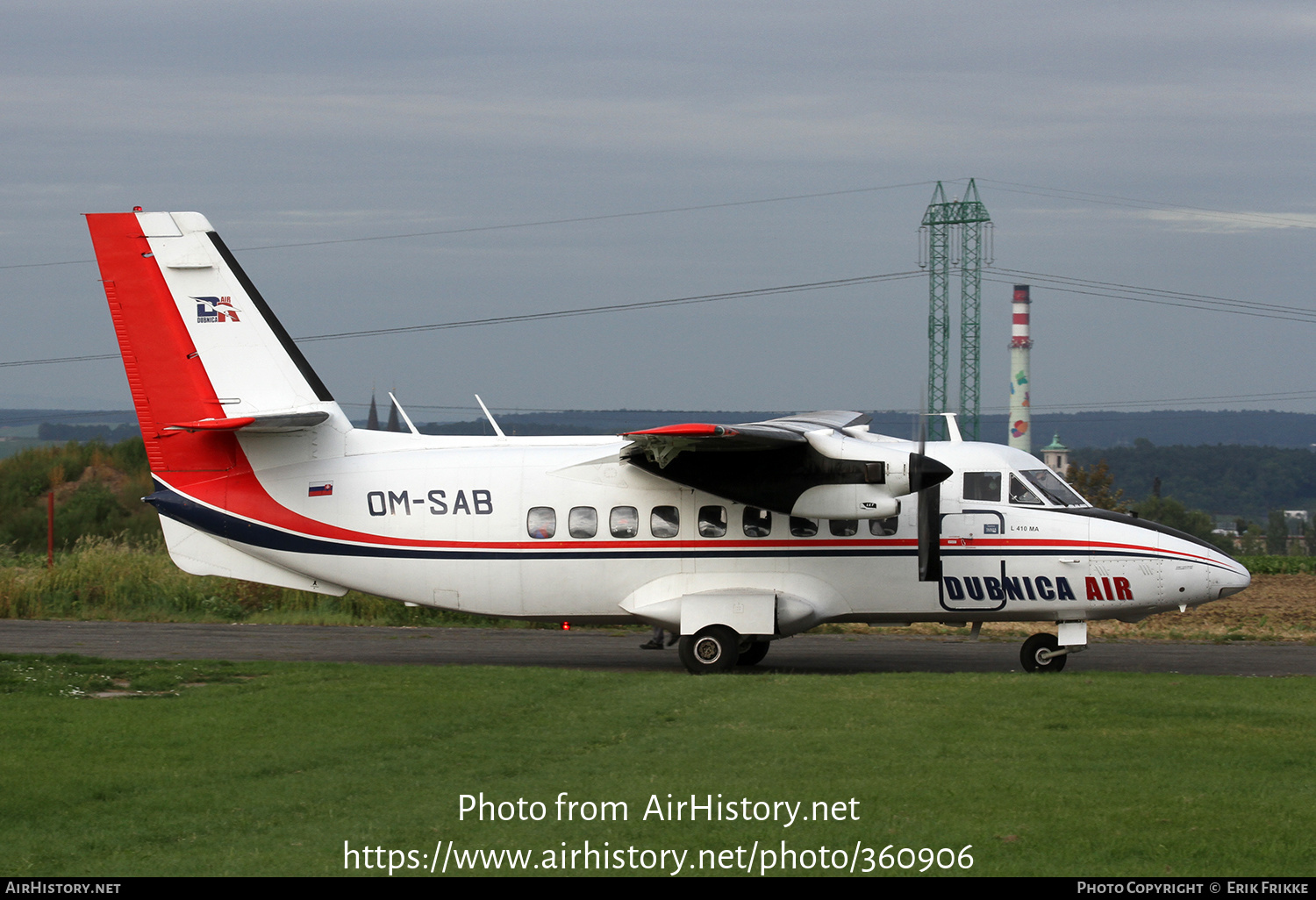 Aircraft Photo of OM-SAB | Let L-410MA Turbolet | Dubnica Air | AirHistory.net #360906