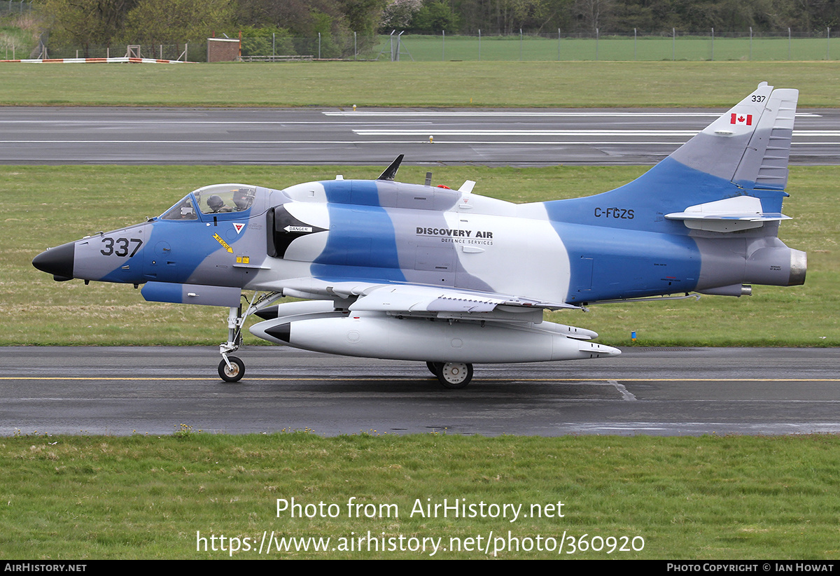 Aircraft Photo of C-FGZS | McDonnell Douglas A-4N Skyhawk II | Discovery Air Defence Services | AirHistory.net #360920