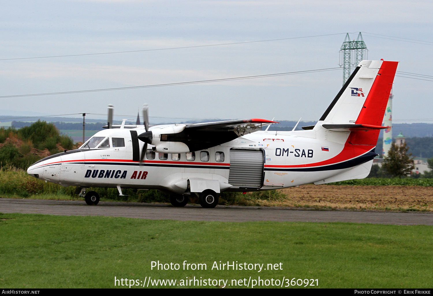 Aircraft Photo of OM-SAB | Let L-410MA Turbolet | Dubnica Air | AirHistory.net #360921