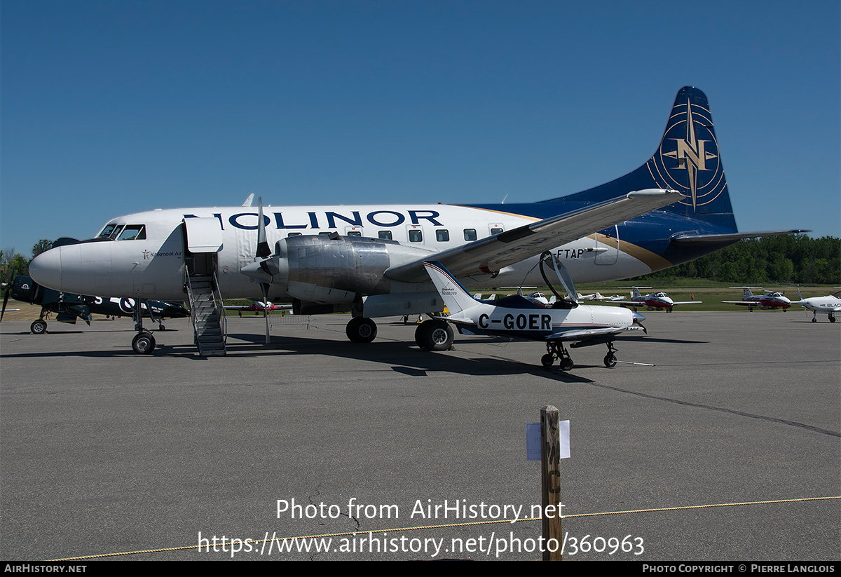 Aircraft Photo of C-FTAP | Convair 580 | Nolinor Aviation | AirHistory.net #360963