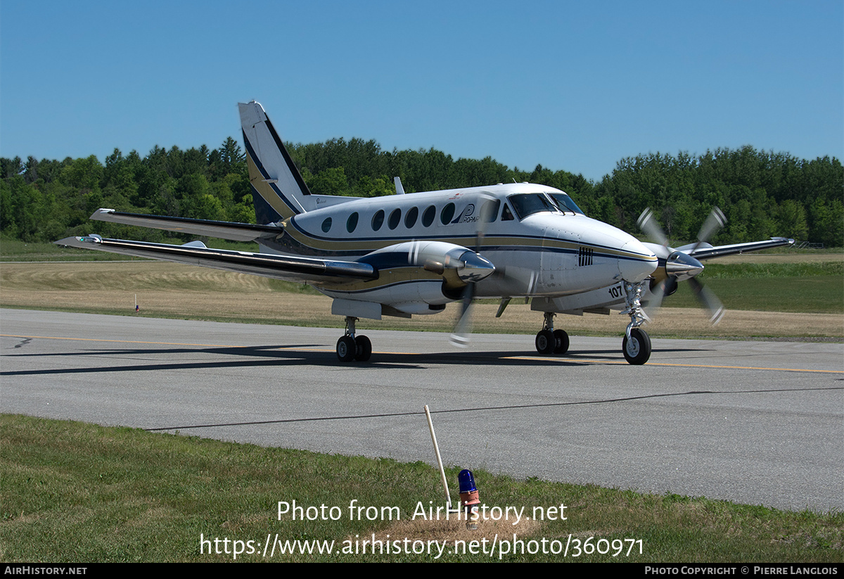 Aircraft Photo of C-GJJF | Beech A100 King Air | Propair | AirHistory.net #360971