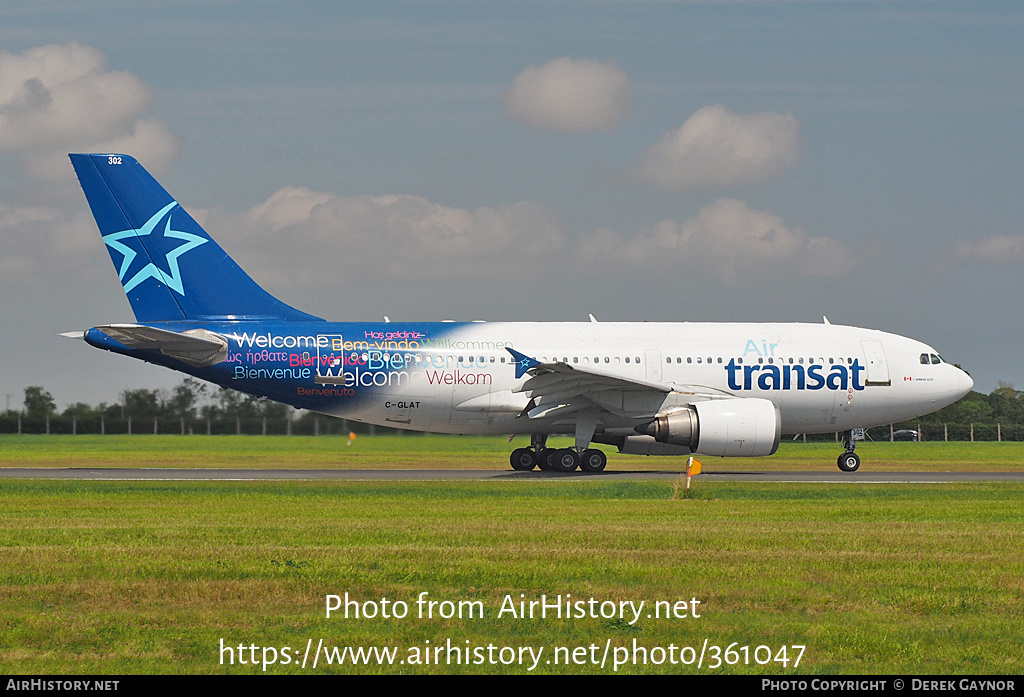 Aircraft Photo of C-GLAT | Airbus A310-308 | Air Transat | AirHistory.net #361047