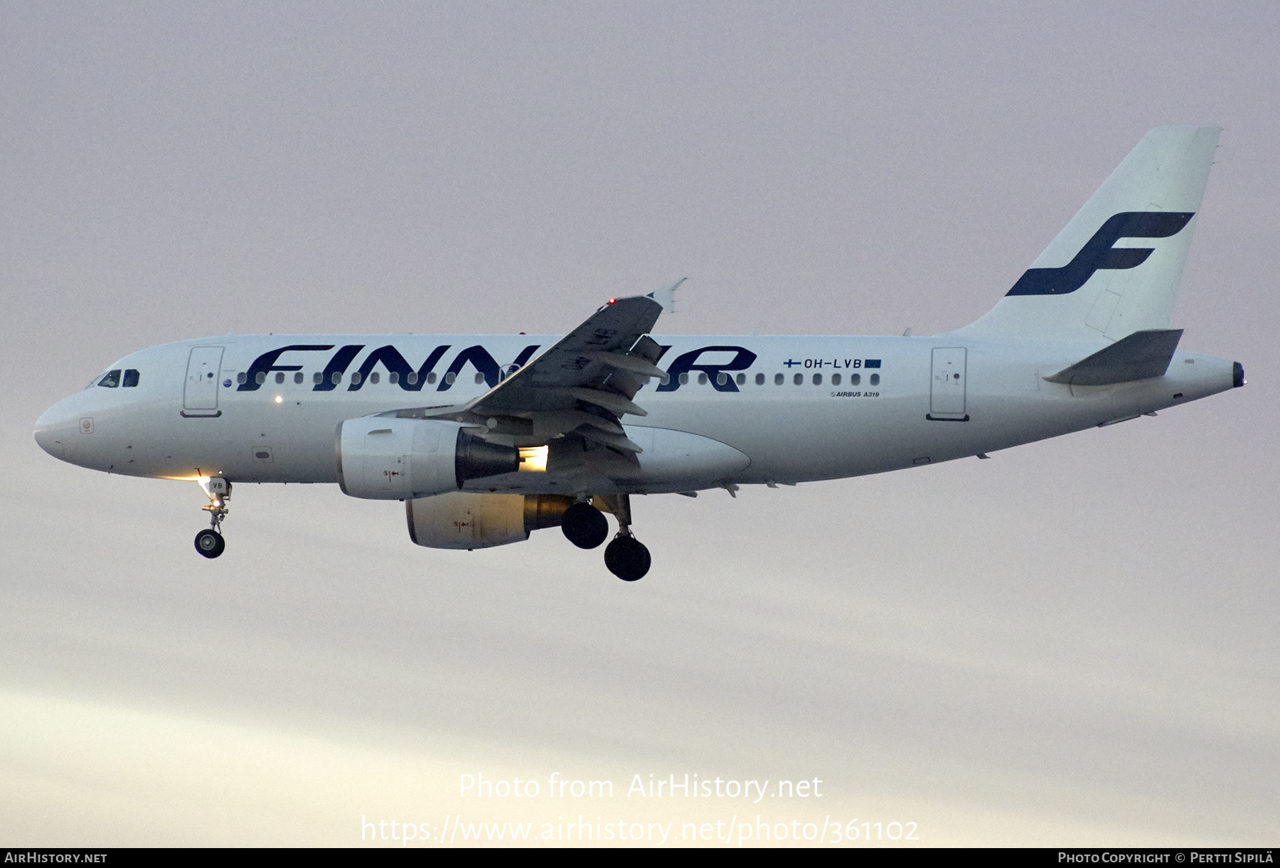 Aircraft Photo of OH-LVB | Airbus A319-112 | Finnair | AirHistory.net #361102