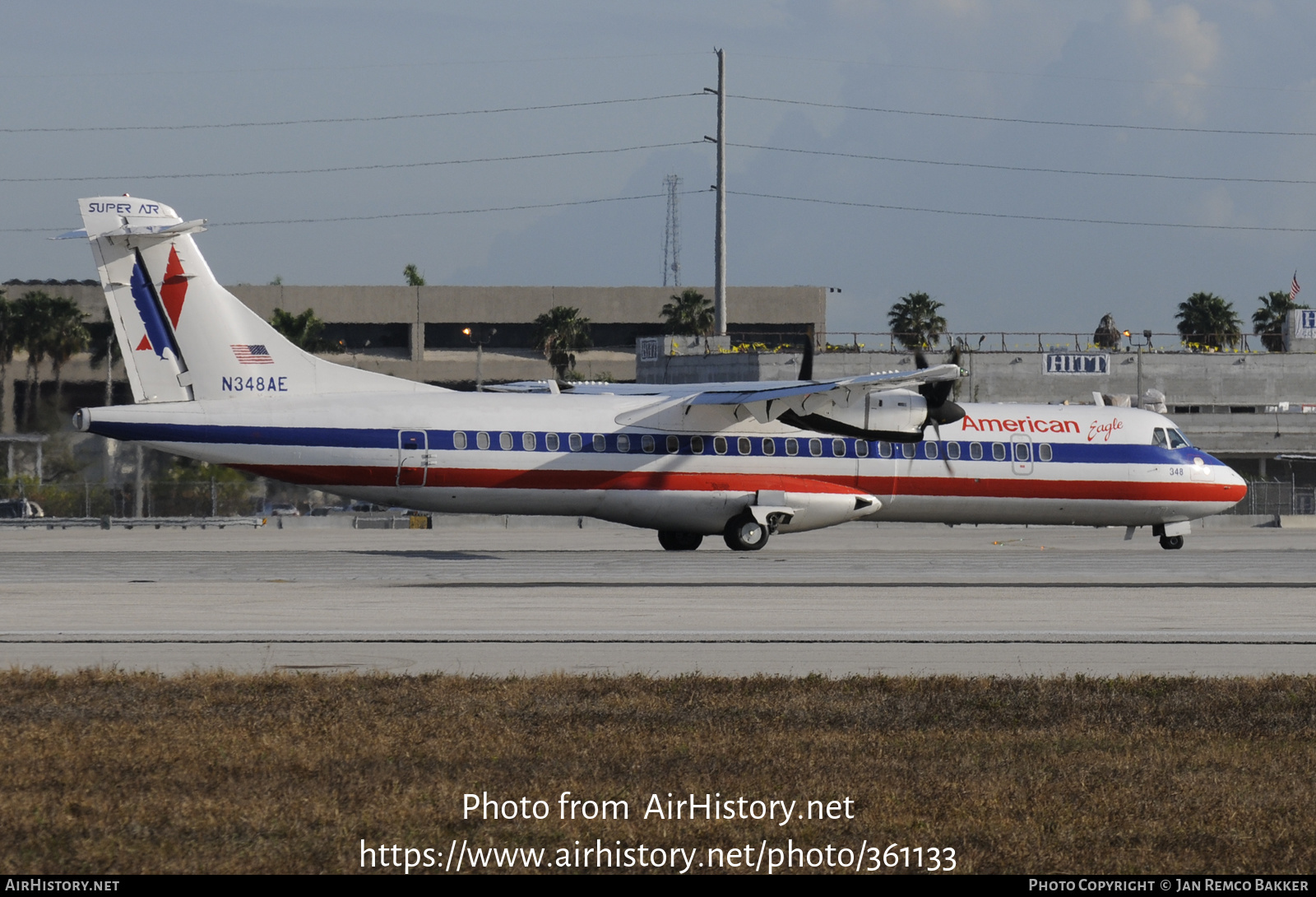 Aircraft Photo of N348AE | ATR ATR-72-212 | American Eagle | AirHistory.net #361133