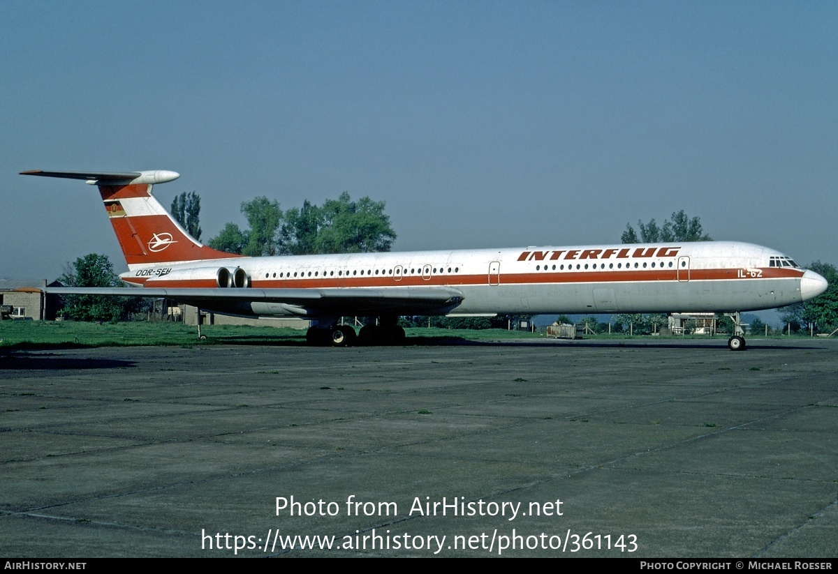 Aircraft Photo of DDR-SEH | Ilyushin Il-62 | Interflug | AirHistory.net #361143