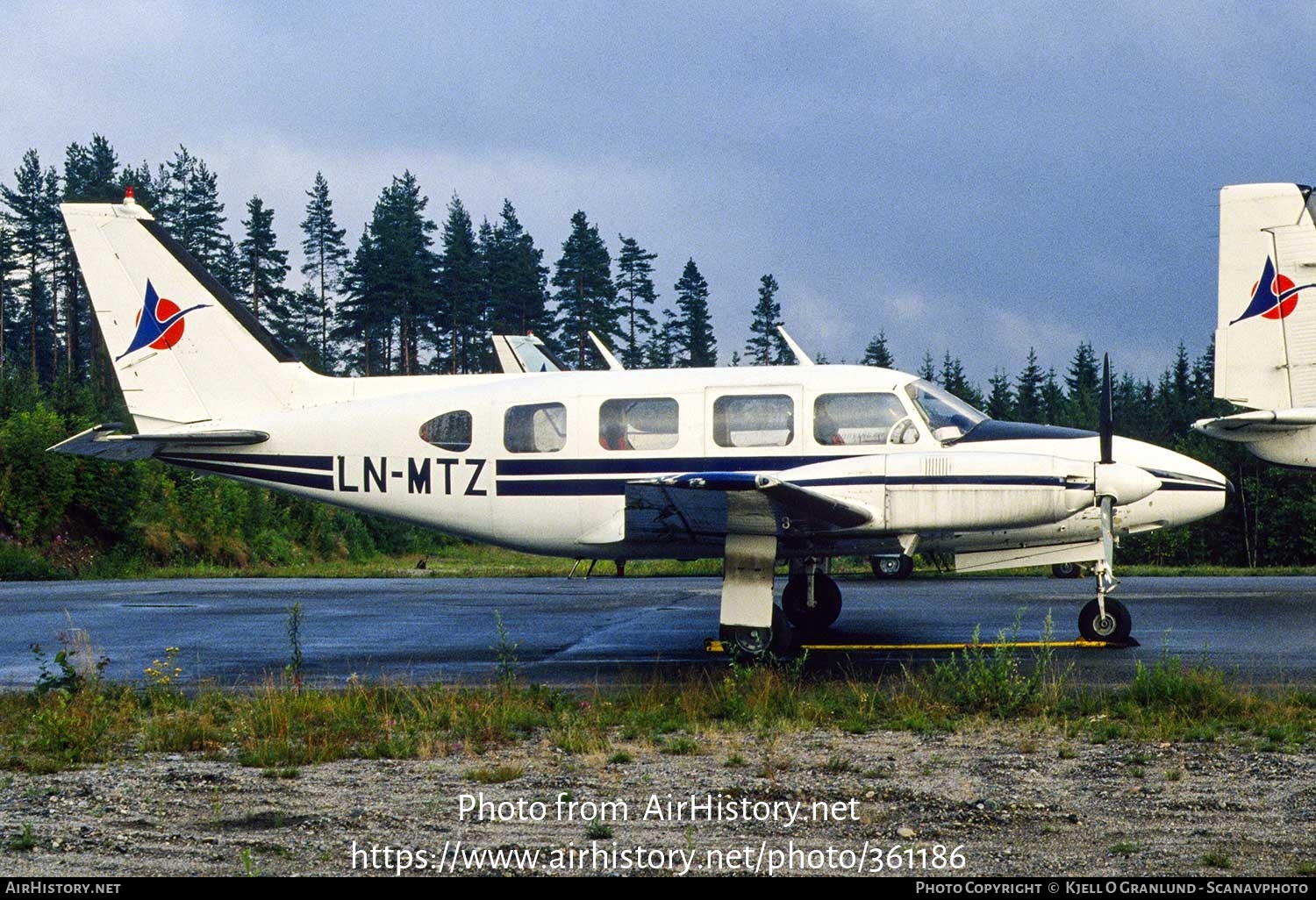 Aircraft Photo of LN-MTZ | Piper PA-31-310 Navajo B | Norving | AirHistory.net #361186