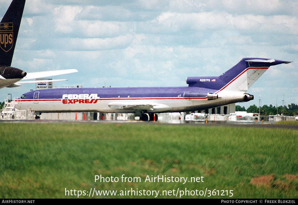 Aircraft Photo of N257FE | Boeing 727-233/Adv(F) | Federal Express | AirHistory.net #361215