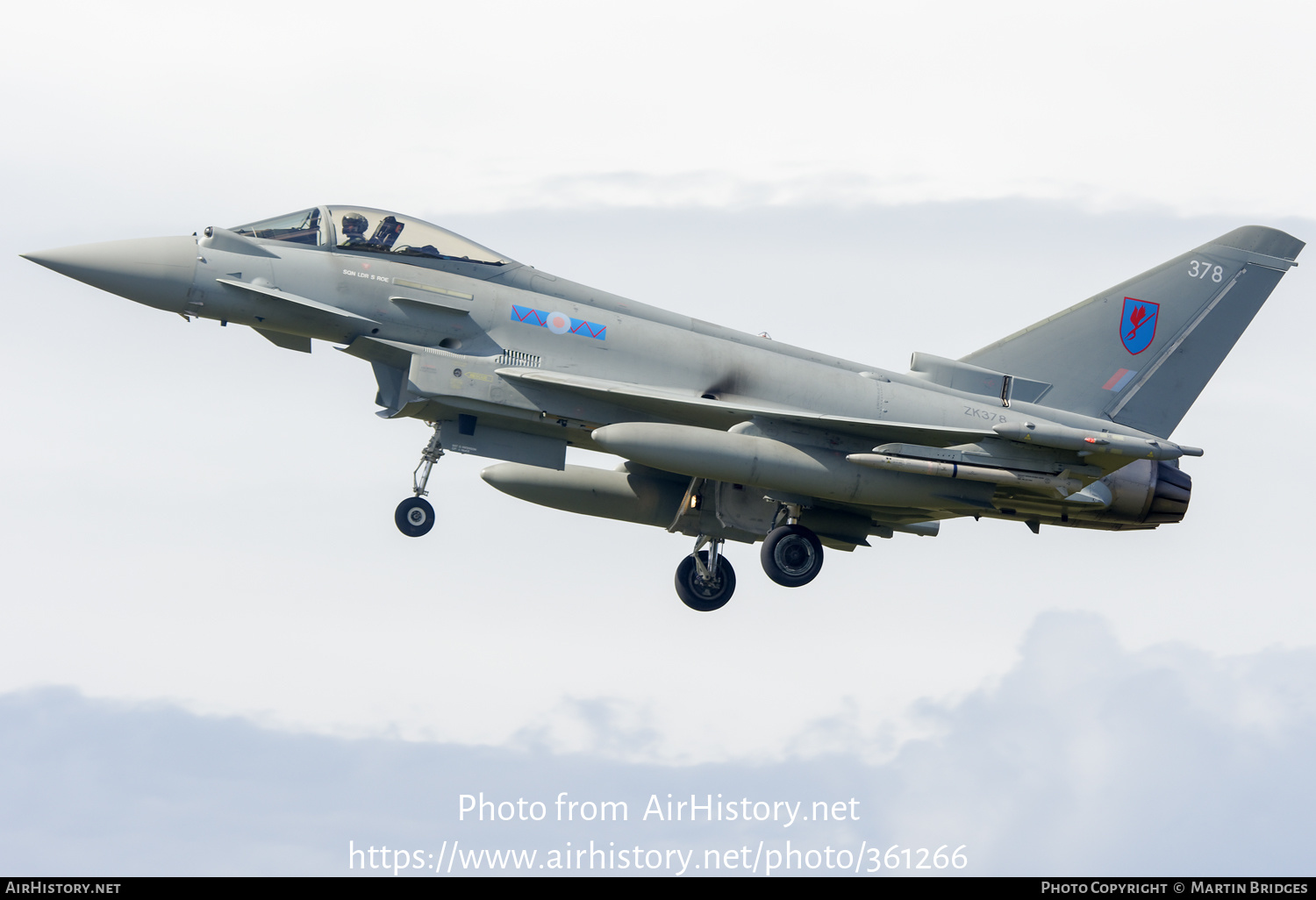 Aircraft Photo of ZK378 | Eurofighter EF-2000 Typhoon FGR4 | UK - Air Force | AirHistory.net #361266