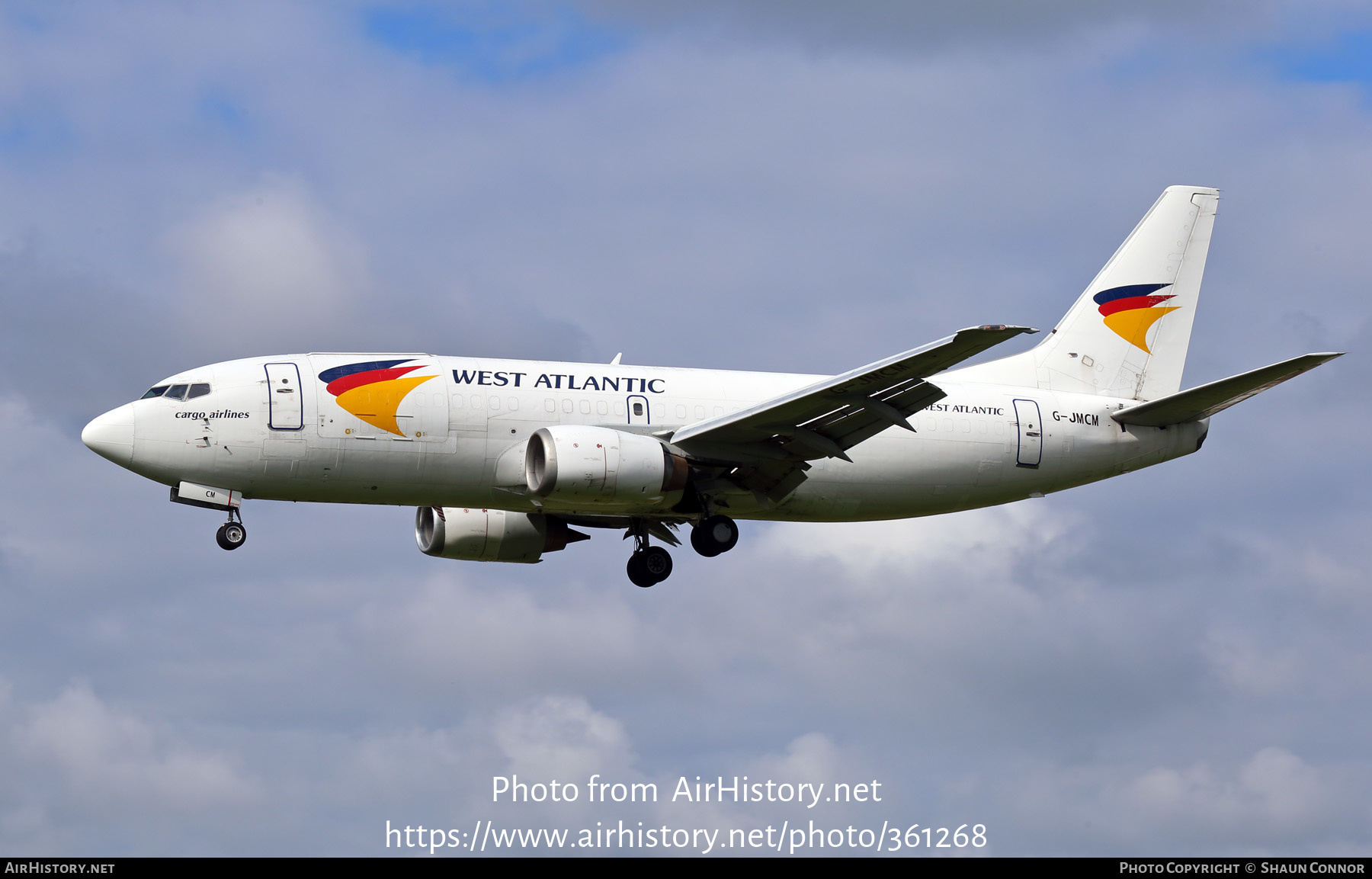 Aircraft Photo of G-JMCM | Boeing 737-3Y0(SF) | West Atlantic Cargo Airlines | AirHistory.net #361268