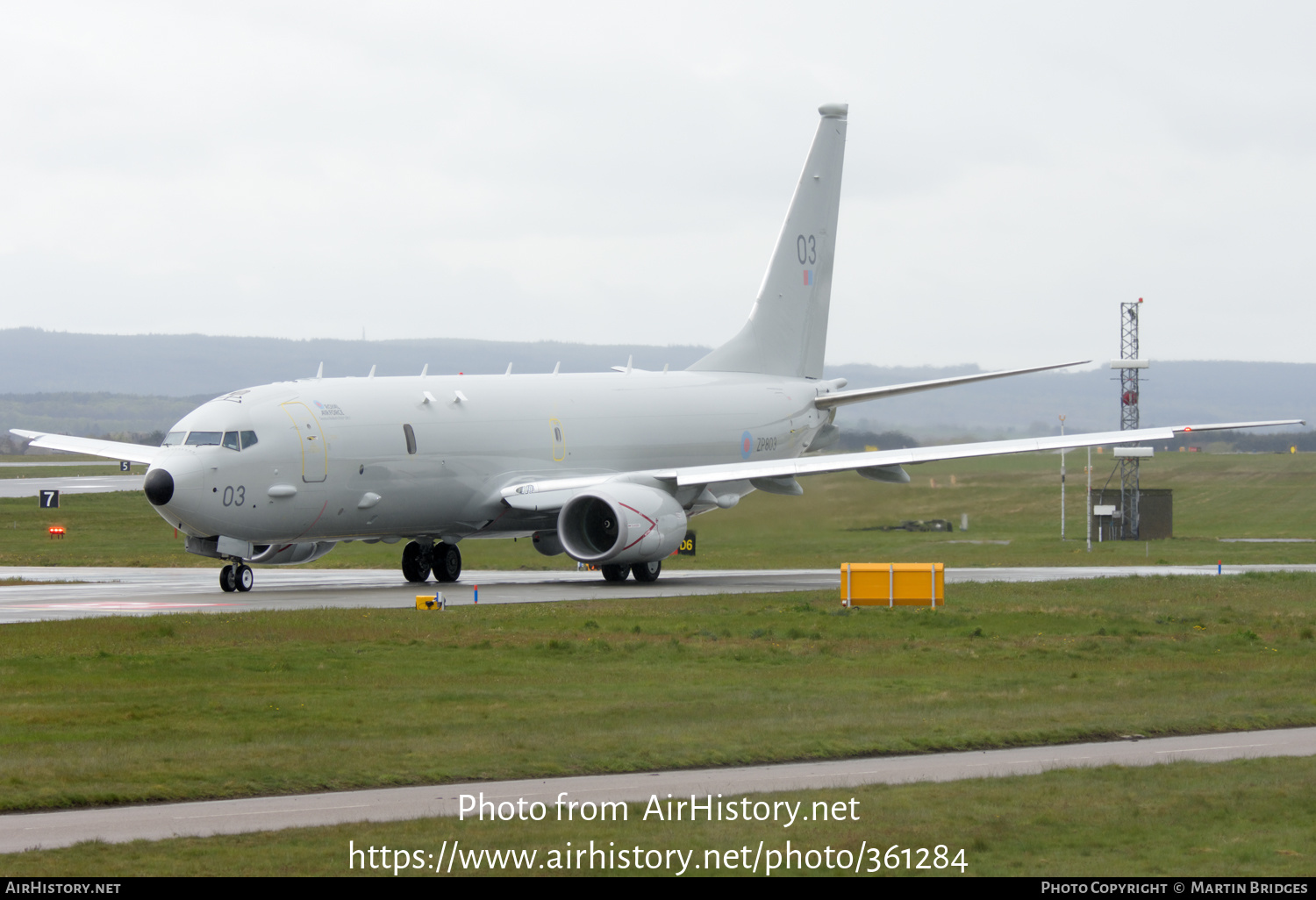 Aircraft Photo of ZP803 | Boeing P-8A Poseidon MRA1 | UK - Air Force | AirHistory.net #361284