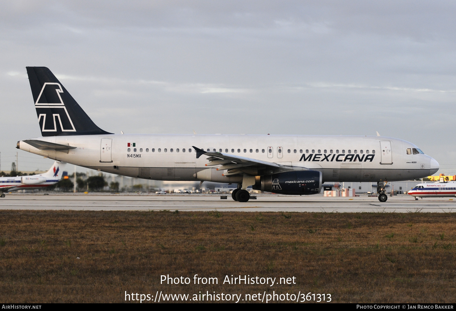 Aircraft Photo of N415MX | Airbus A320-231 | Mexicana | AirHistory.net #361313