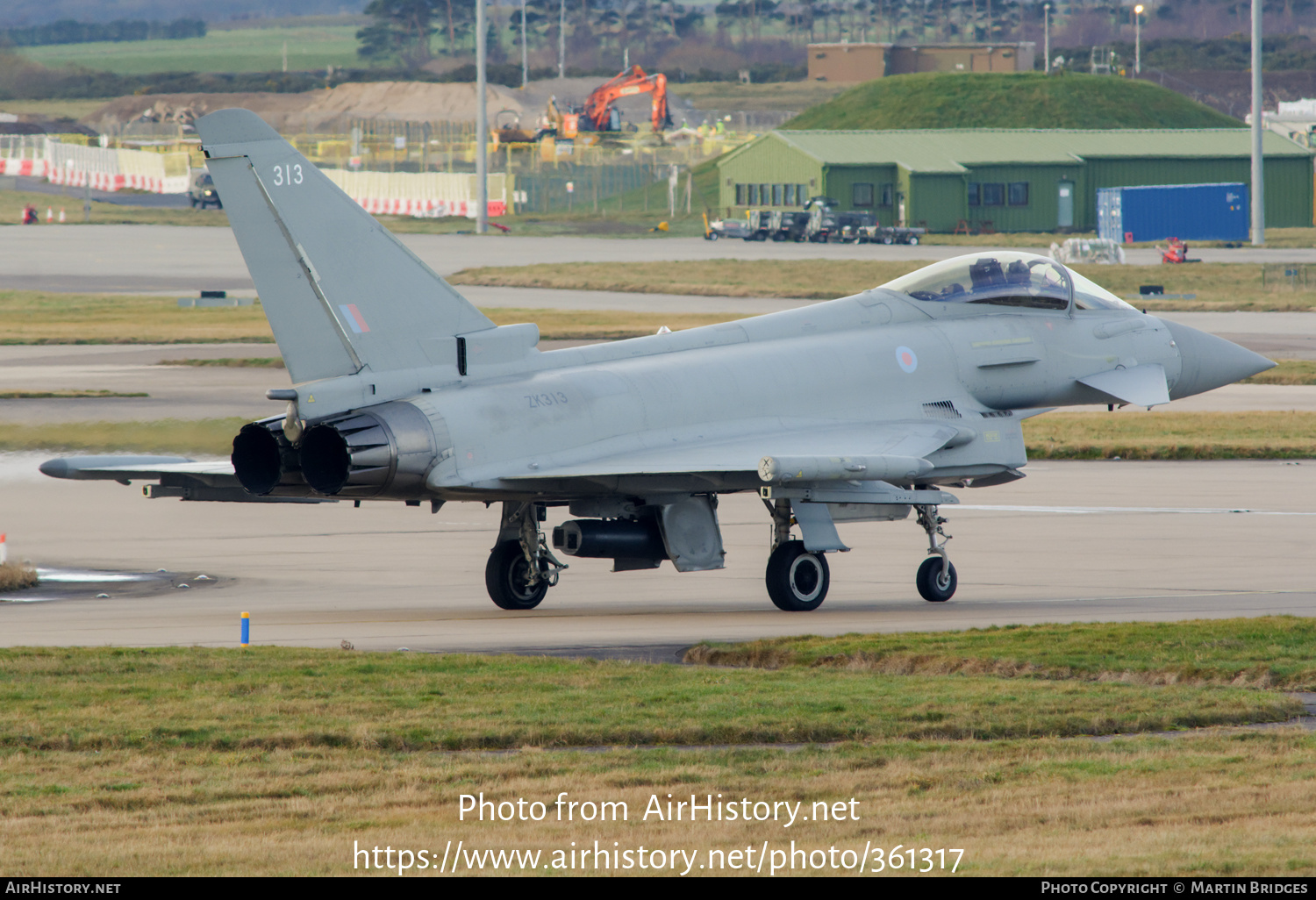 Aircraft Photo of ZK313 | Eurofighter EF-2000 Typhoon FGR4 | UK - Air Force | AirHistory.net #361317