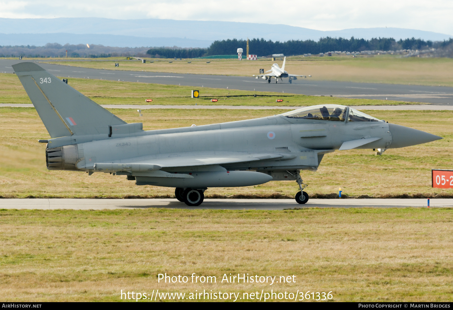 Aircraft Photo of ZK343 | Eurofighter EF-2000 Typhoon FGR4 | UK - Air Force | AirHistory.net #361336