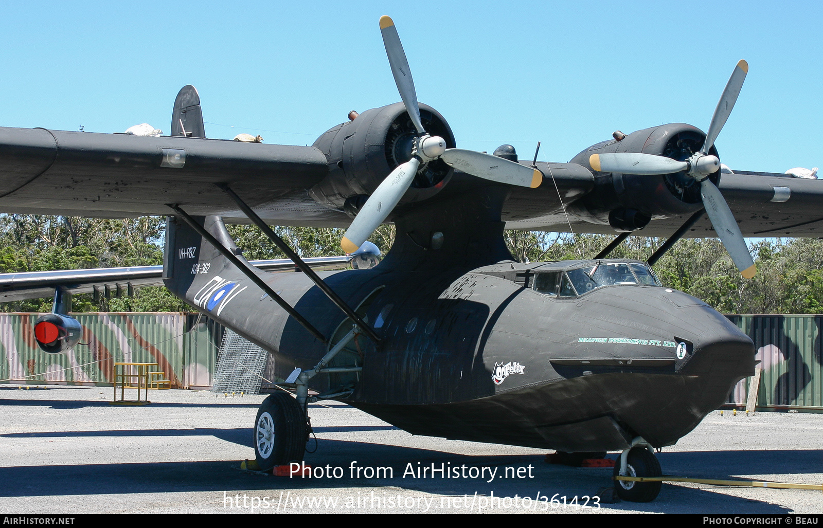 Aircraft Photo of VH-PBZ / A24-362 | Consolidated PBY-6A Catalina | Australia - Air Force | AirHistory.net #361423