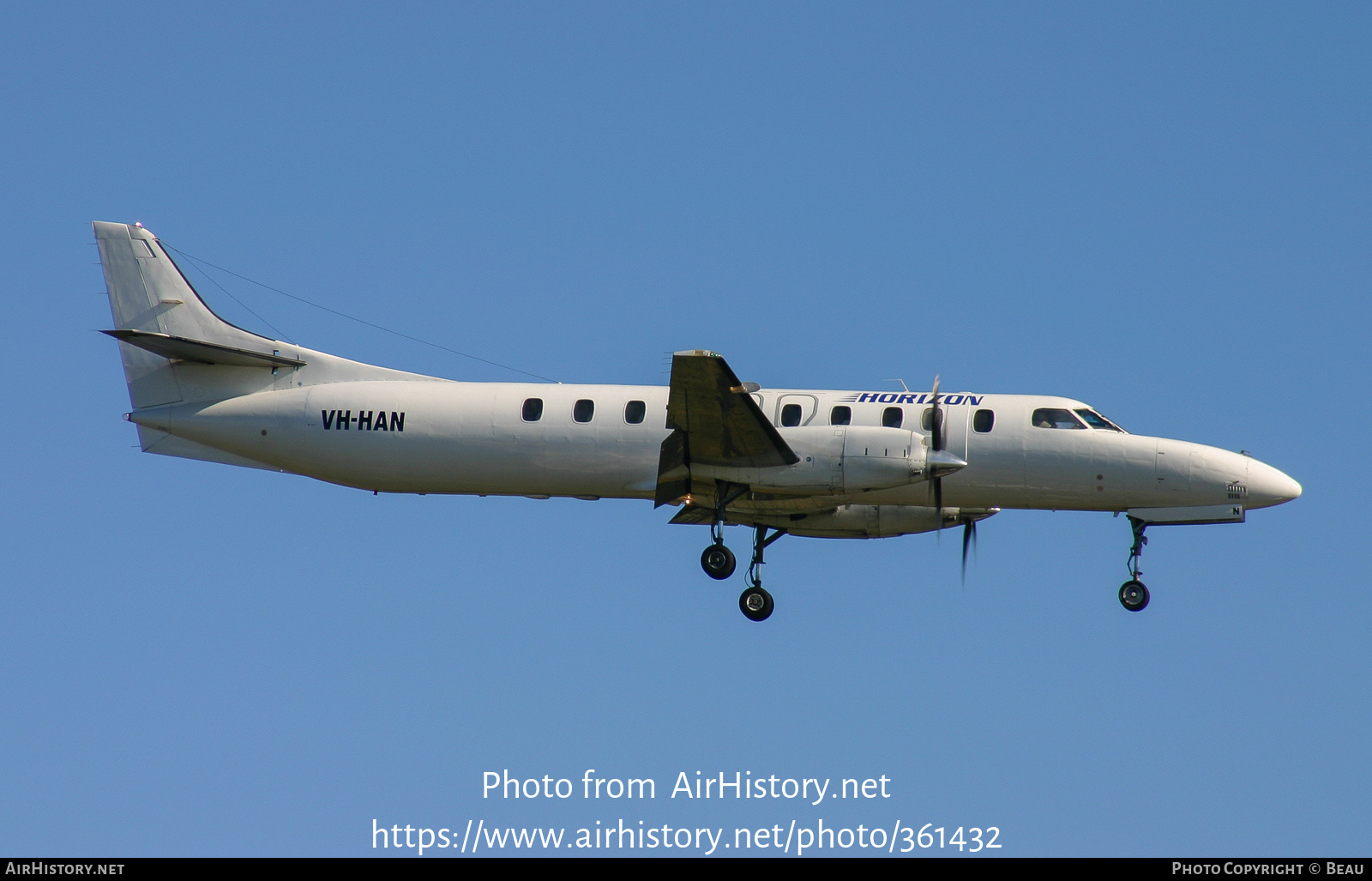 Aircraft Photo of VH-HAN | Fairchild SA-227DC Metro 23 | Horizon Airlines | AirHistory.net #361432