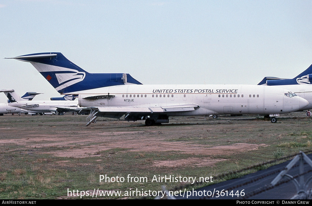 Aircraft Photo of N721JE | Boeing 727-76(F) | United States Postal Service | AirHistory.net #361446