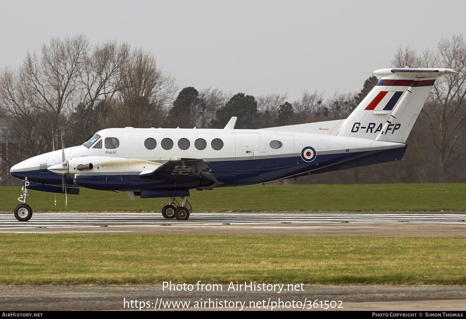 Aircraft Photo of G-RAFP | Raytheon B200 King Air | UK - Air Force | AirHistory.net #361502