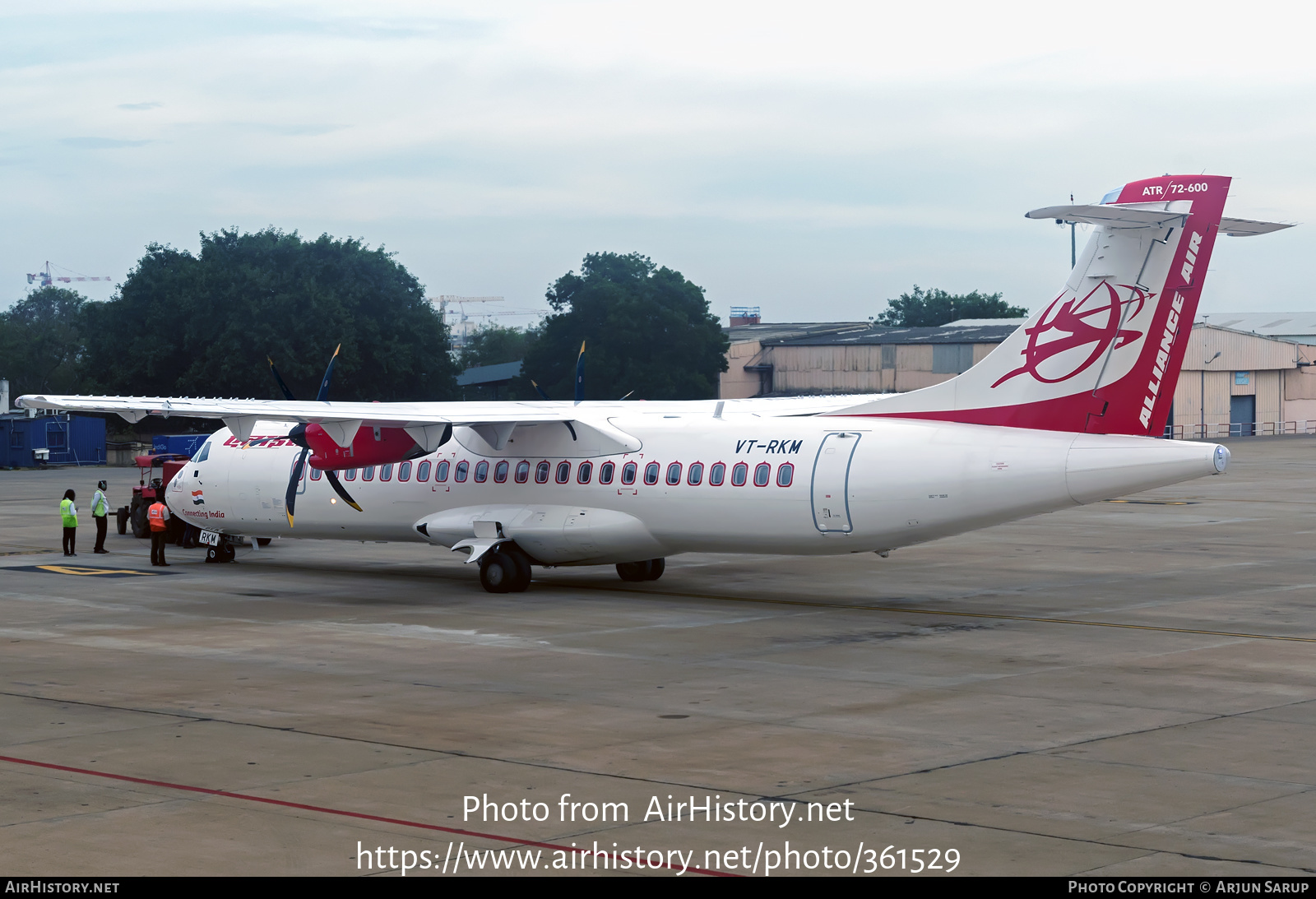 Aircraft Photo of VT-RKM | ATR ATR-72-600 (ATR-72-212A) | Alliance Air | AirHistory.net #361529