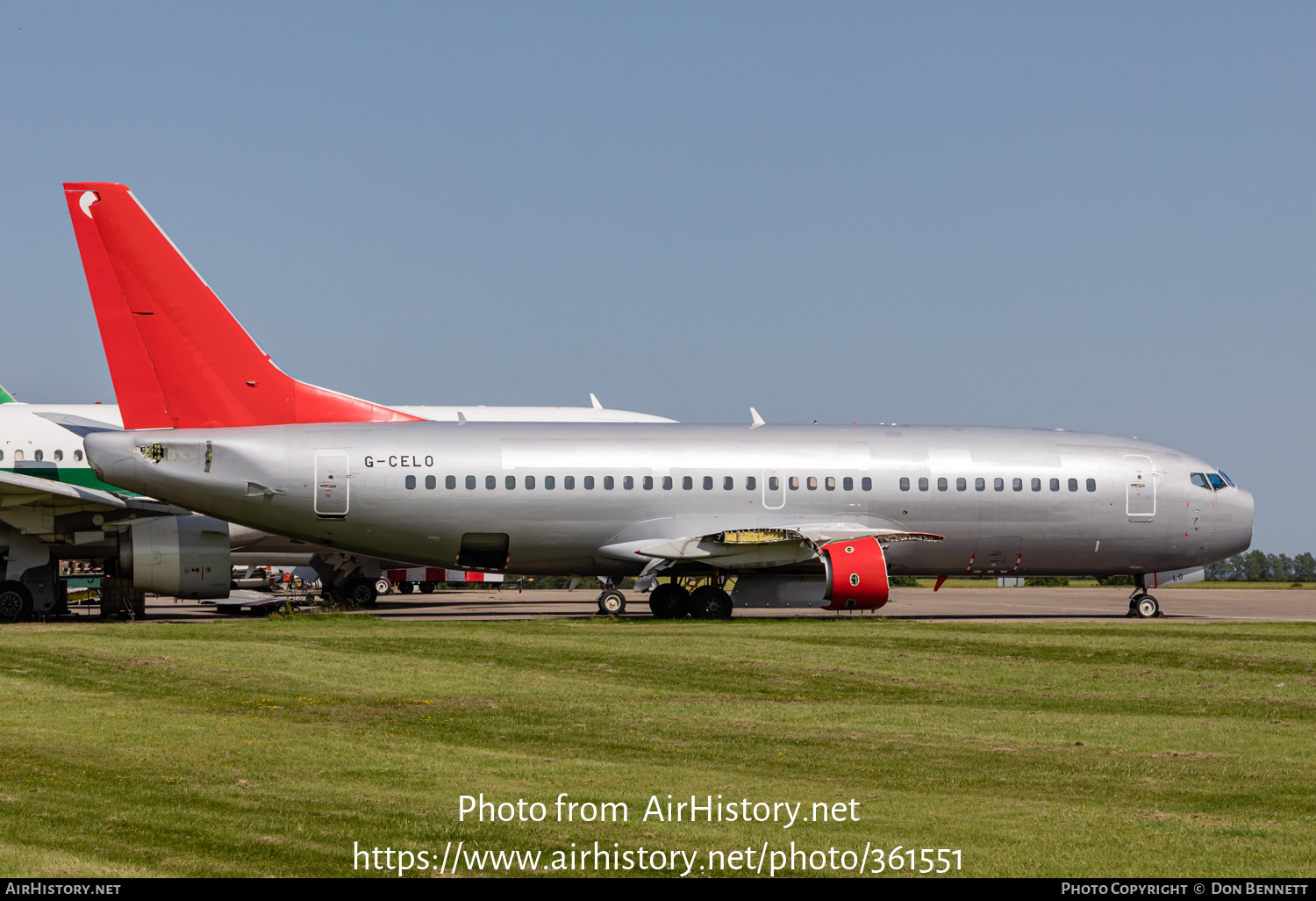 Aircraft Photo of G-CELO | Boeing 737-33A(QC) | Jet2 | AirHistory.net #361551