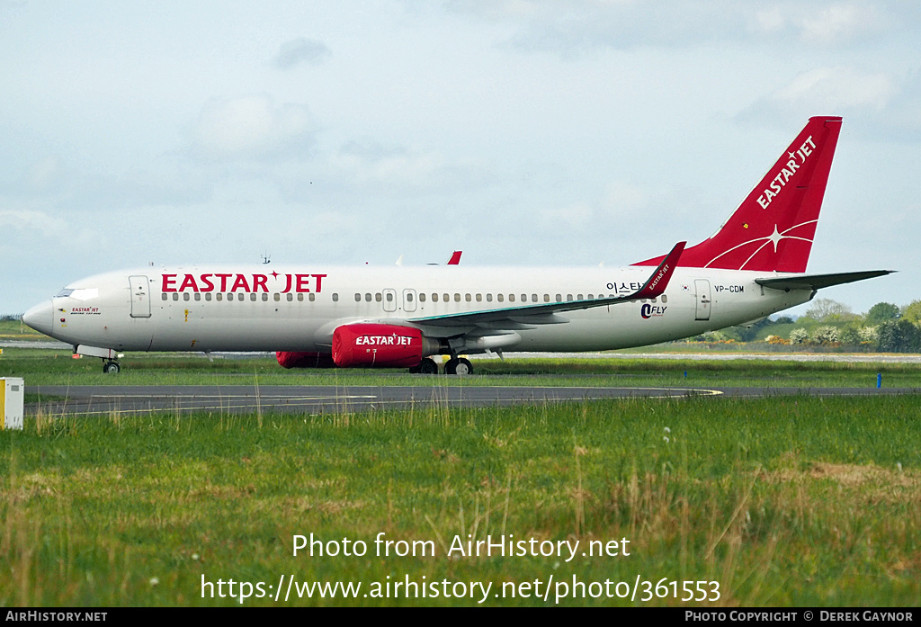 Aircraft Photo of VP-CDM | Boeing 737-85P | Eastar Jet | AirHistory.net #361553