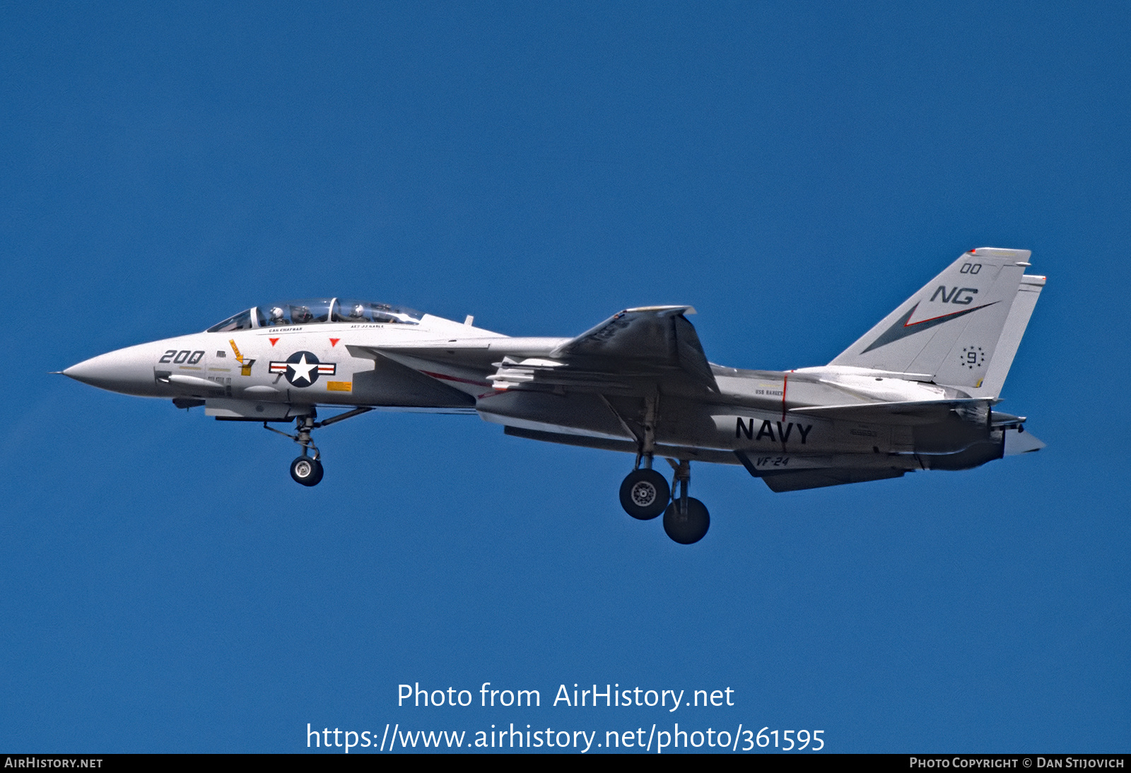 Aircraft Photo of 159593 | Grumman F-14A Tomcat | USA - Navy | AirHistory.net #361595