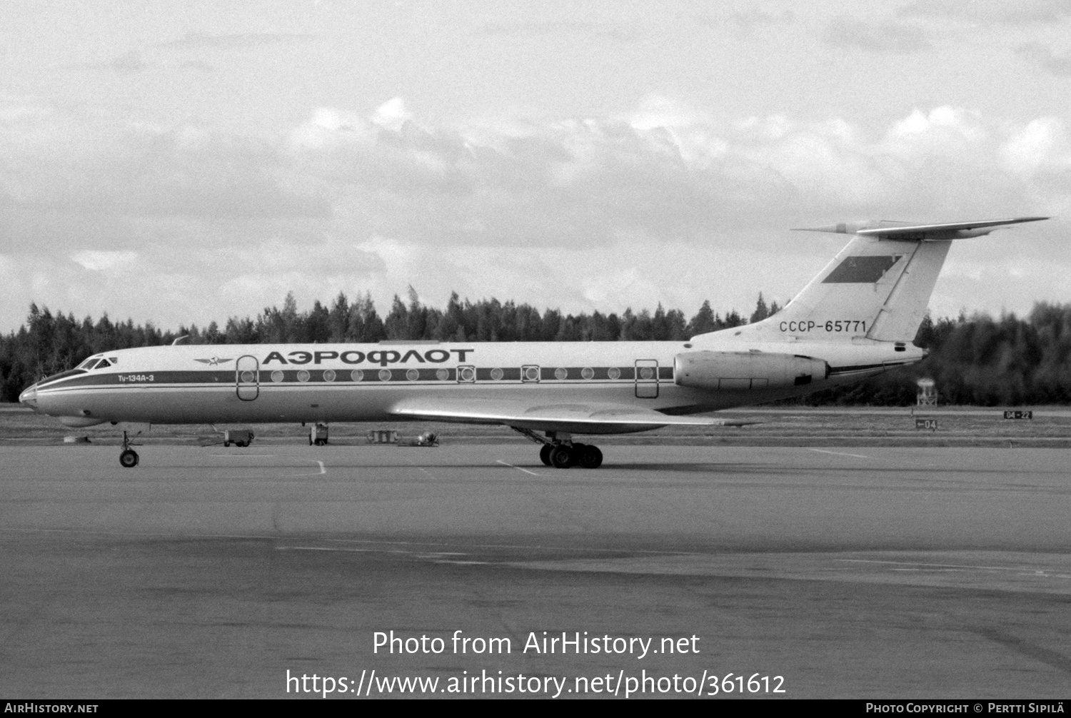 Aircraft Photo of CCCP-65771 | Tupolev Tu-134A-3 | Aeroflot | AirHistory.net #361612