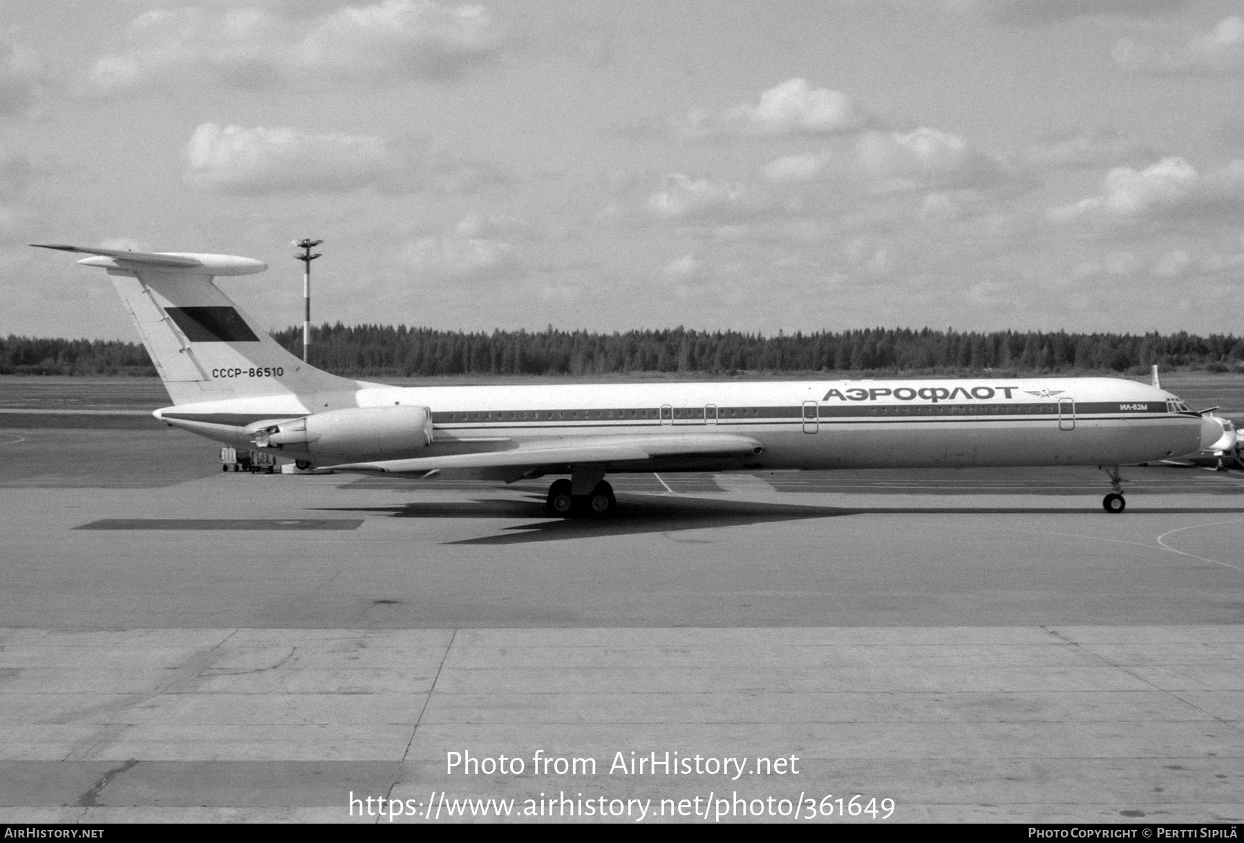 Aircraft Photo of CCCP-86510 | Ilyushin Il-62M | Aeroflot | AirHistory.net #361649