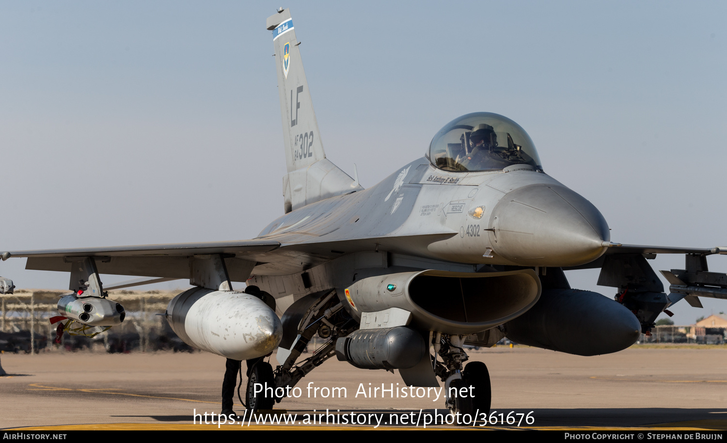 Aircraft Photo of 84-1302 / AF84-302 | Lockheed Martin F-16C Fighting Falcon | USA - Air Force | AirHistory.net #361676