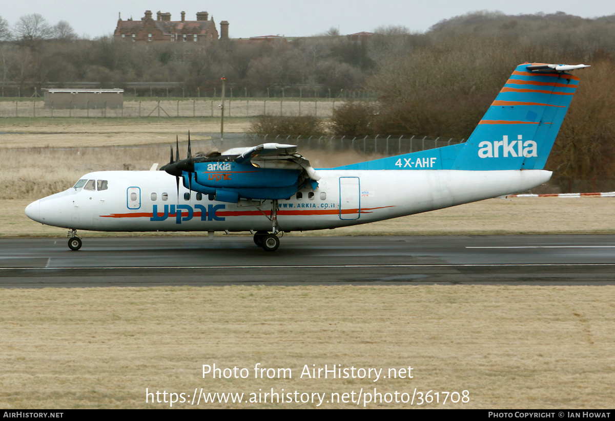 Aircraft Photo of 4X-AHF | De Havilland Canada DHC-7-102 Dash 7 | Arkia Israel Inland Airlines | AirHistory.net #361708