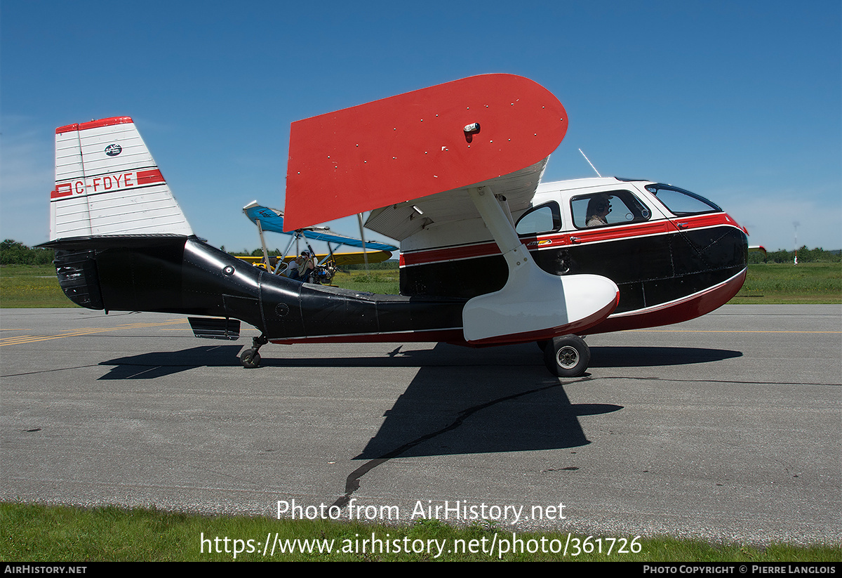 Aircraft Photo of C-FDYE | Republic RC-3 Seabee | AirHistory.net #361726