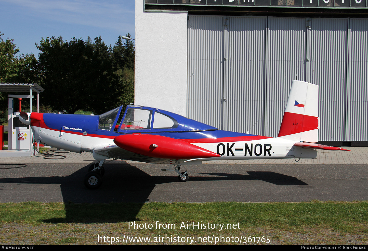 Aircraft Photo of OK-NOR | Orličan L-40 Meta Sokol | AirHistory.net #361765