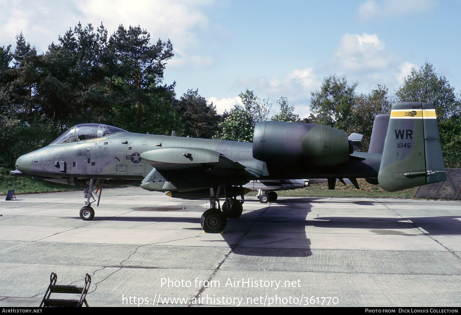 Aircraft Photo of 80-0145 / AF80-145 | Fairchild A-10A Thunderbolt II | USA - Air Force | AirHistory.net #361770