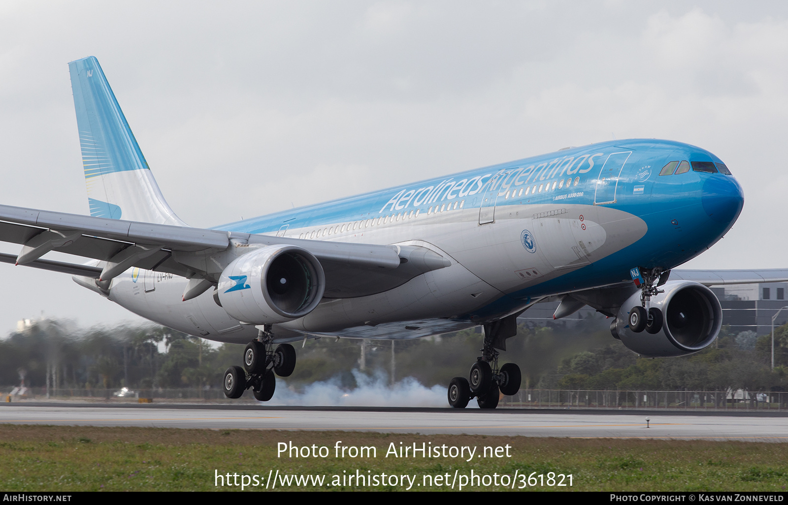 Aircraft Photo of LV-FNJ | Airbus A330-223 | Aerolíneas Argentinas | AirHistory.net #361821